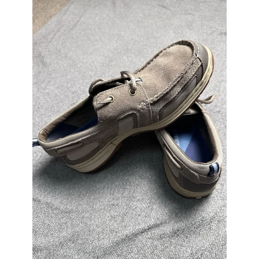 Sebago Offshore Catch Nubuck Timber Brown Lace-Up Boat Shoes US 8.5 M
